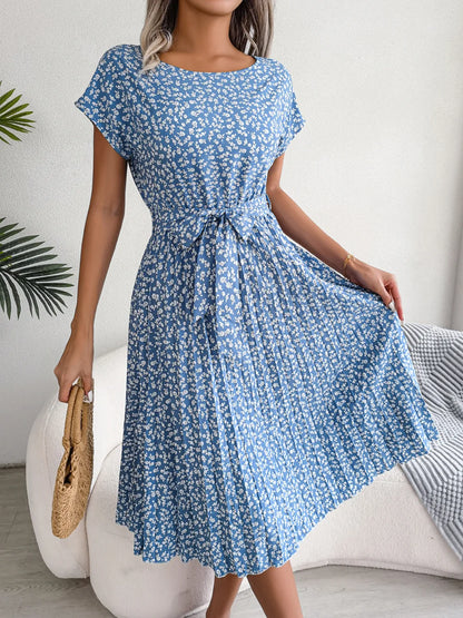 Vestido Aurora Africana – Elegância Floral de Verão