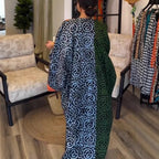 Vestido Maxi Africano Elegante – Vestido Casual Feminino para Primavera e Verão