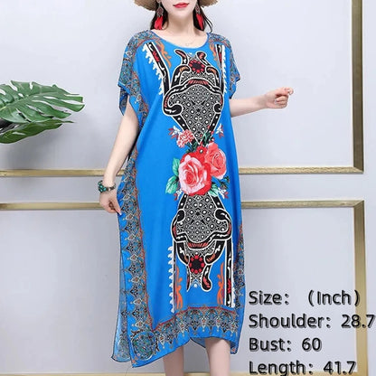 Vestido Boho Estampas africana