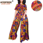 Conjunto Afripride Raízes – Blusa Curta Estampada & Calças Ankara