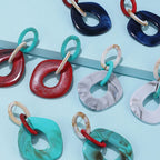 Brincos Geométricos Étnicos – Estilo Africano