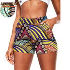 Calções Africanos Ankara – Estilo & Conforto de Verão