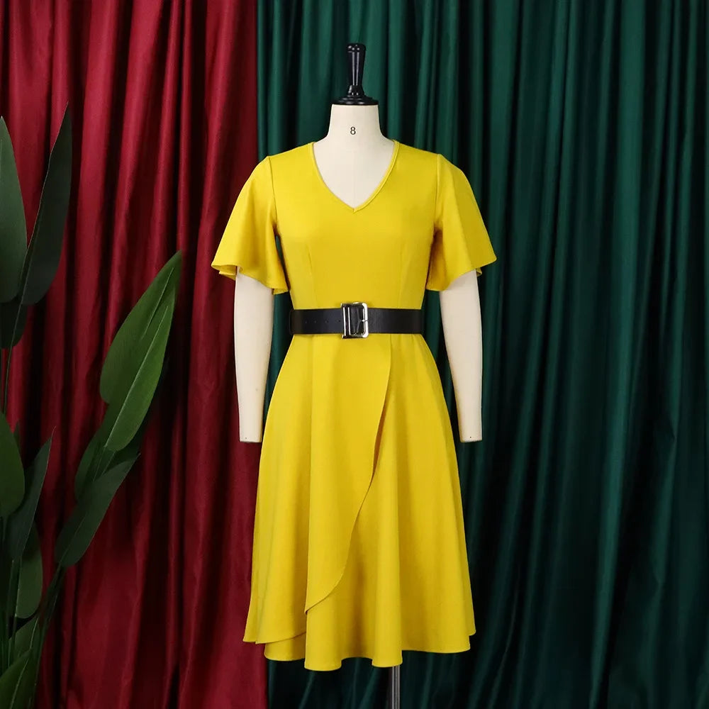 Vestido Africano A-Line – Elegância & Tradição em Cada Detalhe