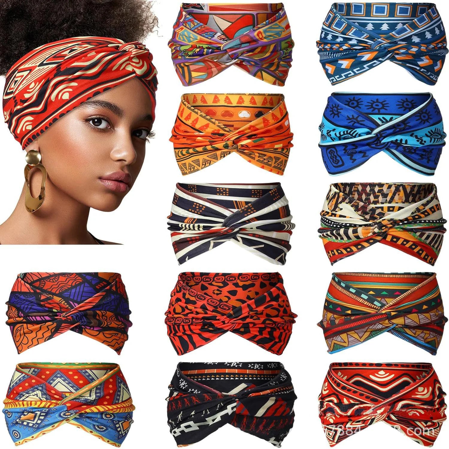 Zen Tribal Headband – African Style with Total Comfort