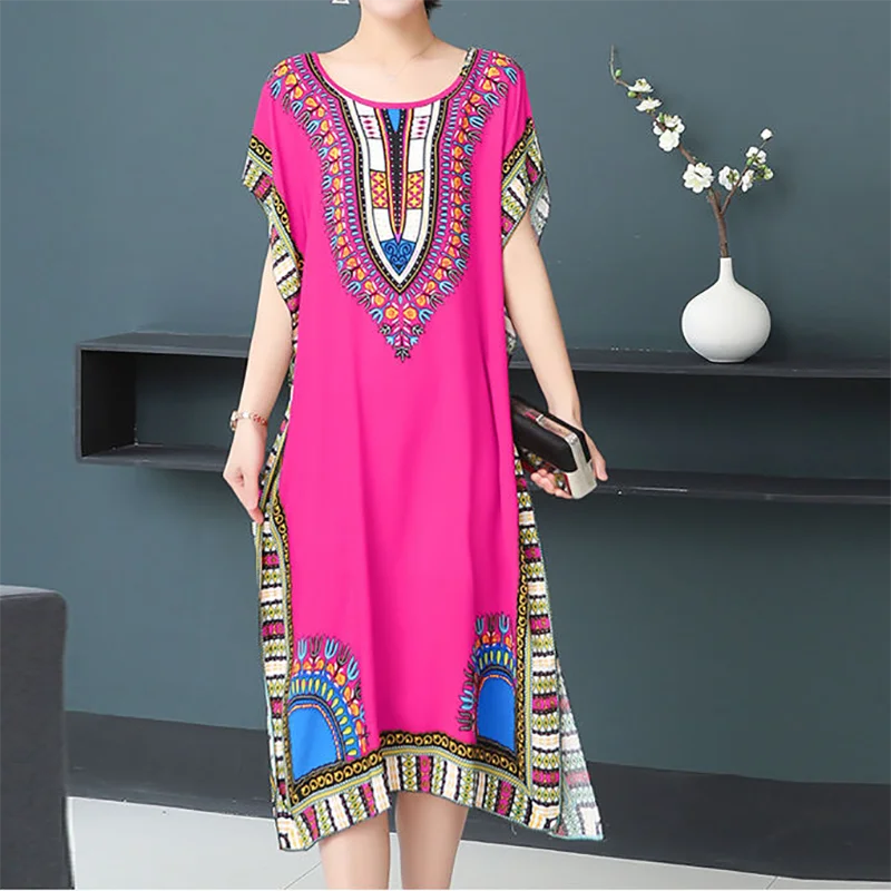 Vestido Boho Estampas africana