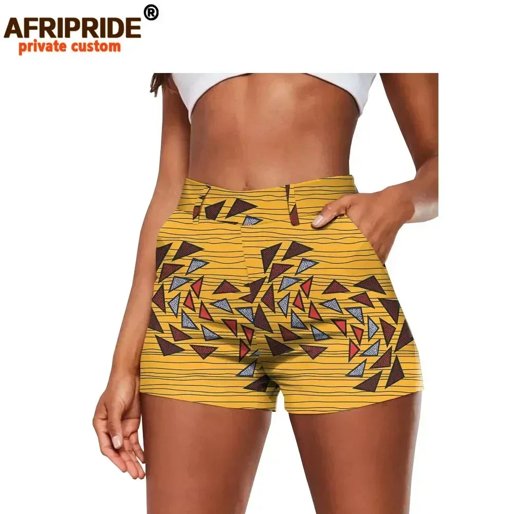 Calções Africanos Ankara – Estilo & Conforto de Verão
