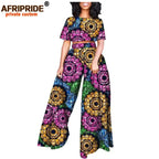Conjunto Afripride Raízes – Blusa Curta Estampada & Calças Ankara