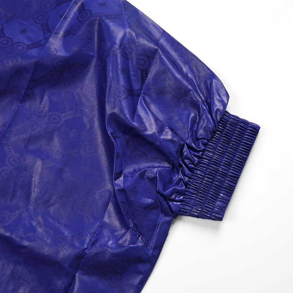 Vestido Africano Elegância Real – Bordados Bazin Tradicionais