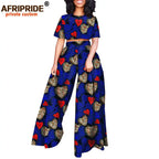Conjunto Afripride Raízes – Blusa Curta Estampada & Calças Ankara