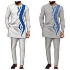 Conjunto Majestade Africana – 2 Peças Tradicionais Masculinas