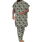 Conjunto Real Djembe – Elegância Africana para Festas e Cerimónias