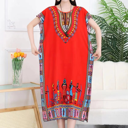 Vestido Boho Estampas africana