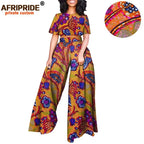 Conjunto Afripride Raízes – Blusa Curta Estampada & Calças Ankara