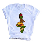 T-shirt “Raízes Africanas” – Mapa Estético Oversized