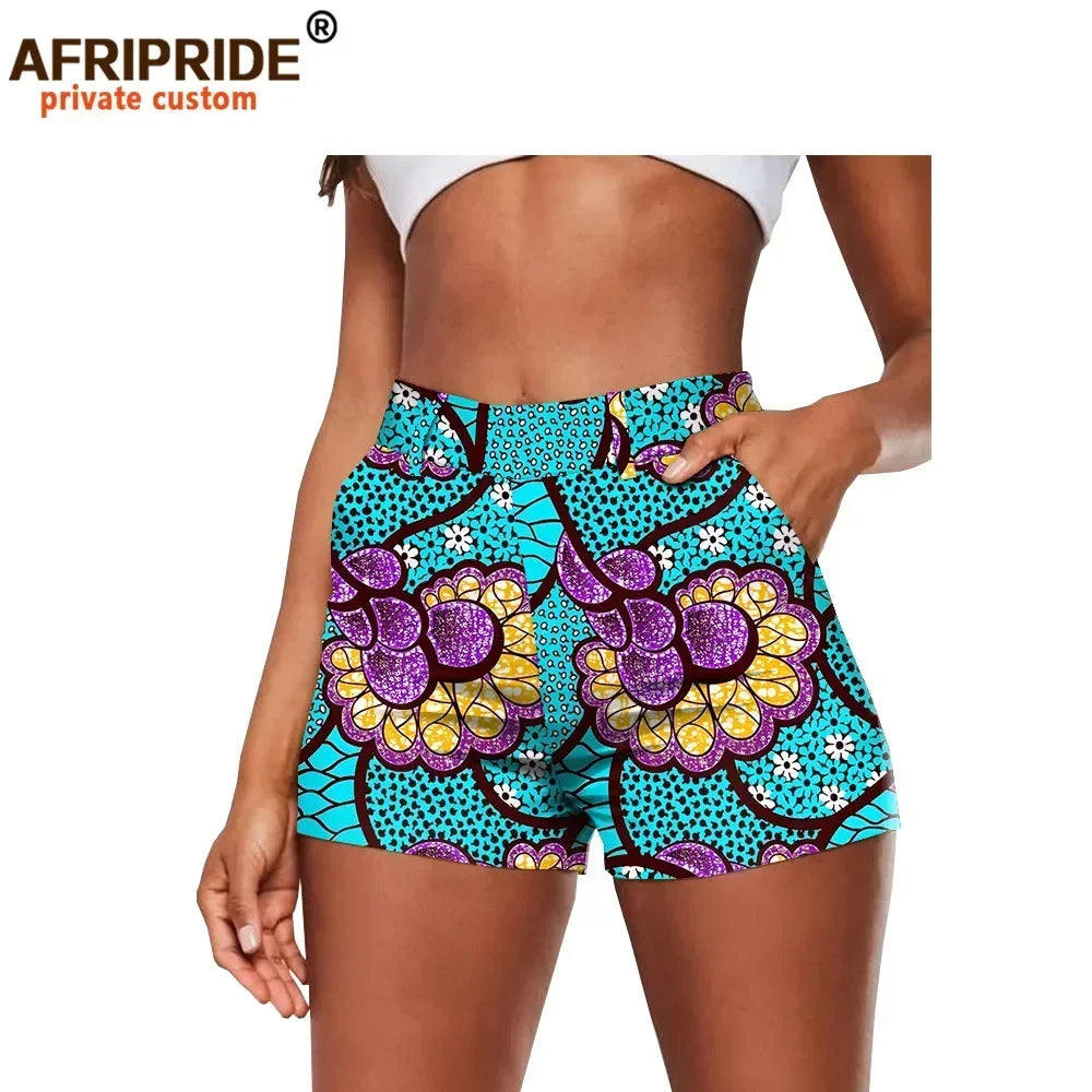 Calções Africanos Ankara – Estilo & Conforto de Verão