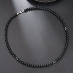 Colar Masculino Tribal com Contas de Madeira – Estilo Africano Vintage Artesanal