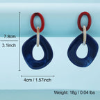 Brincos Geométricos Étnicos – Estilo Africano