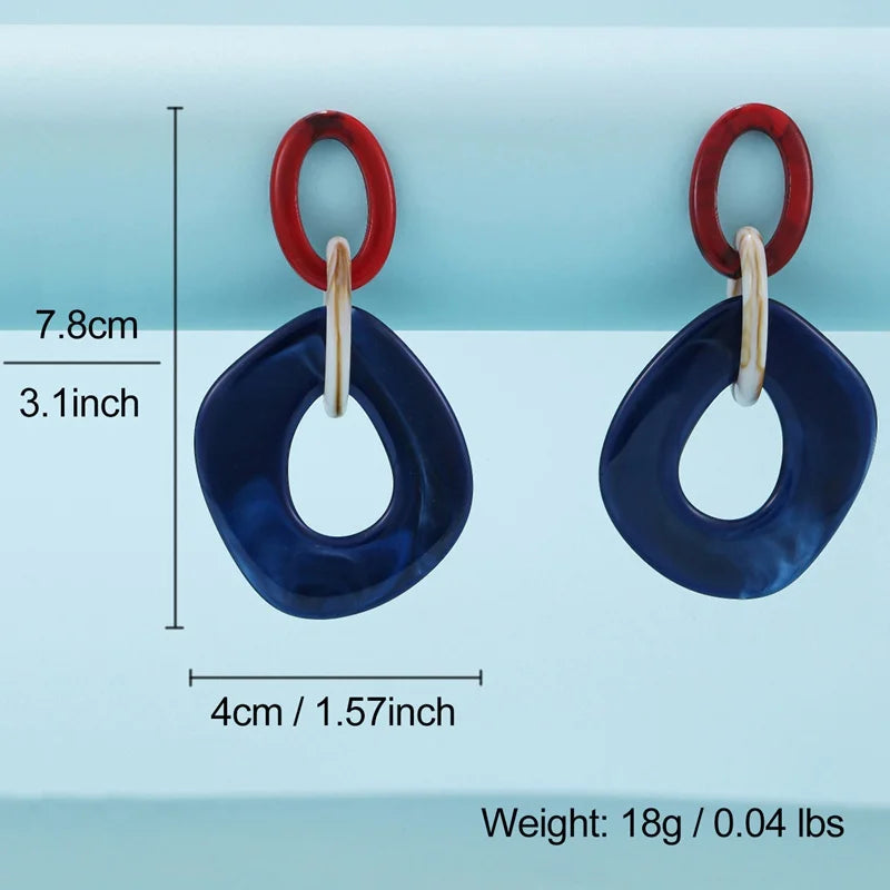 Brincos Geométricos Étnicos – Estilo Africano