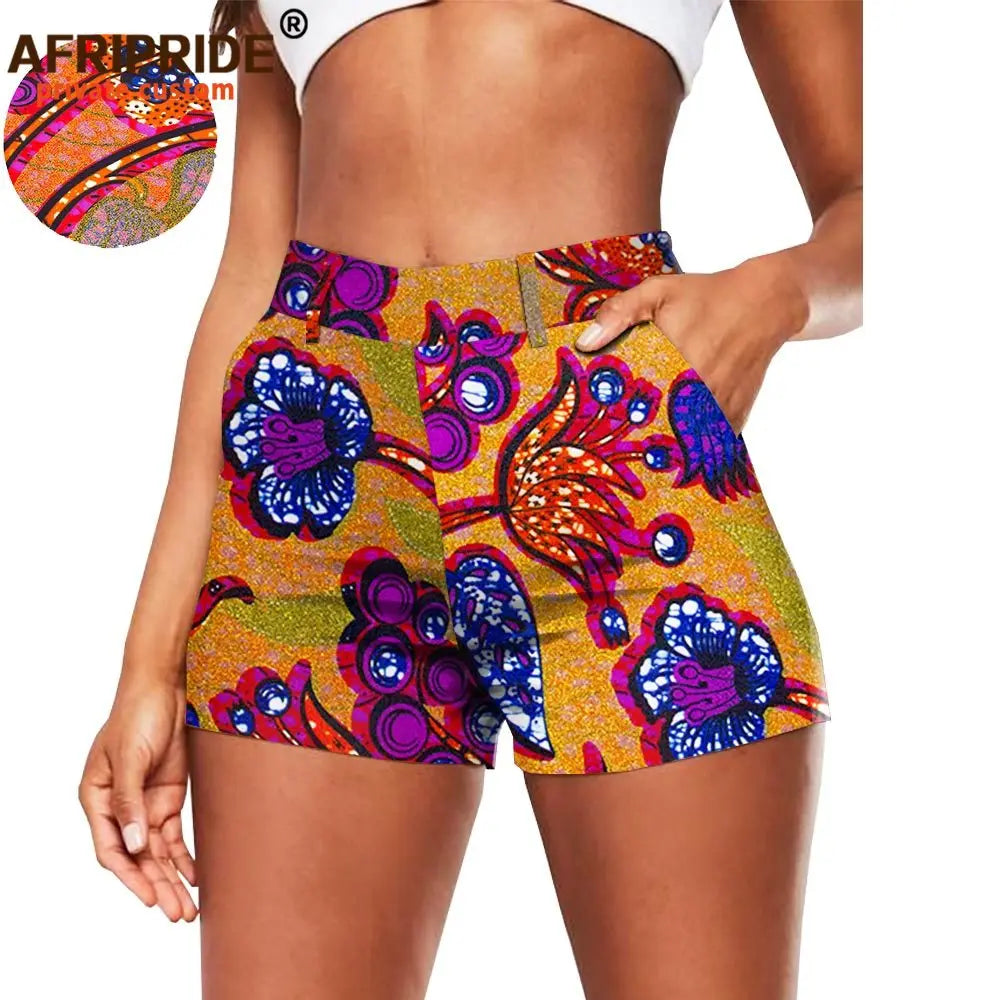 Calções Africanos Ankara – Estilo & Conforto de Verão