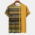 T-shirt Tribal Urbano – Estilo Oversized com Raízes Africanas
