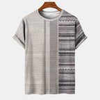 T-shirt Tribal Urbano – Estilo Oversized com Raízes Africanas