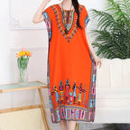Vestido Boho Estampas africana