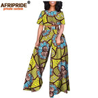 Conjunto Afripride Raízes – Blusa Curta Estampada & Calças Ankara