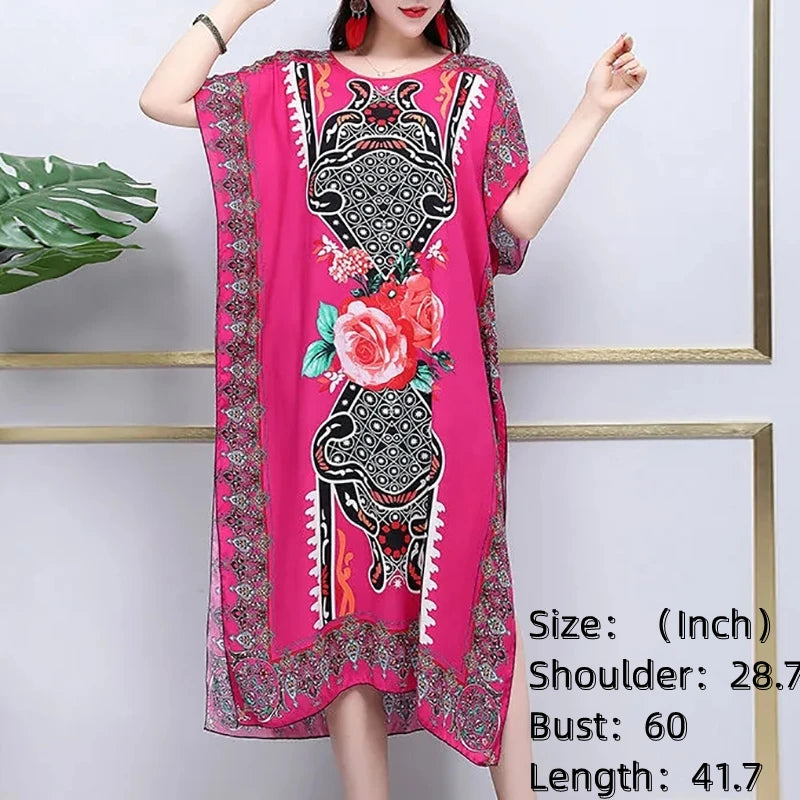 Vestido Boho Estampas africana