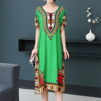 Vestido Boho Estampas africana