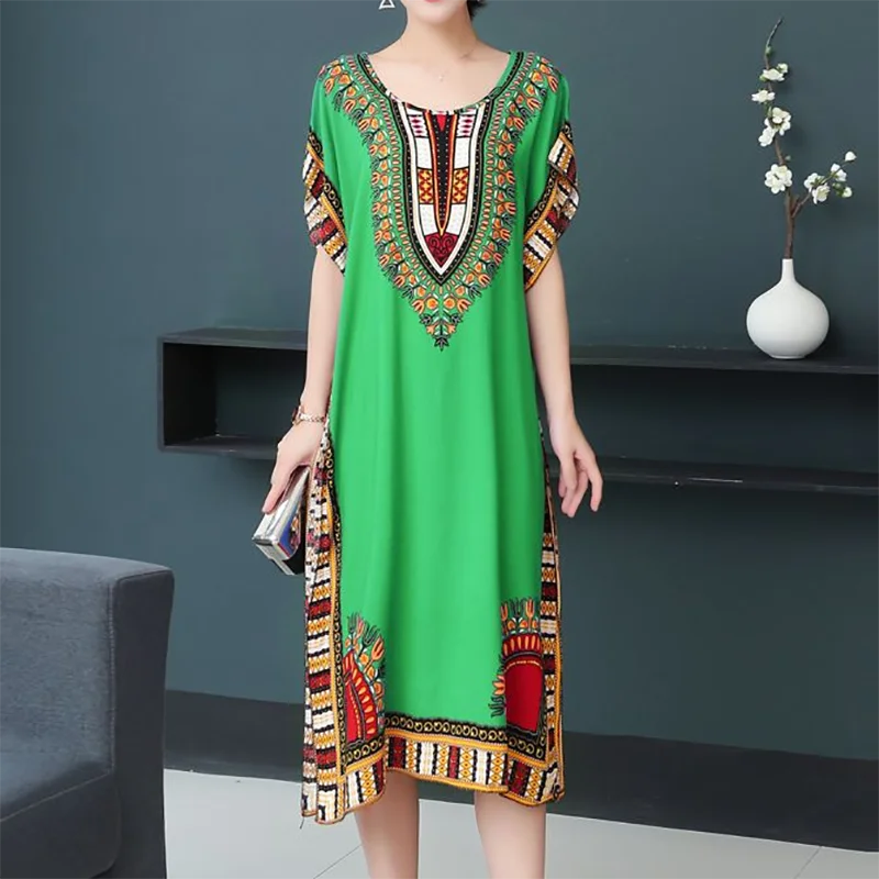 Vestido Boho Estampas africana