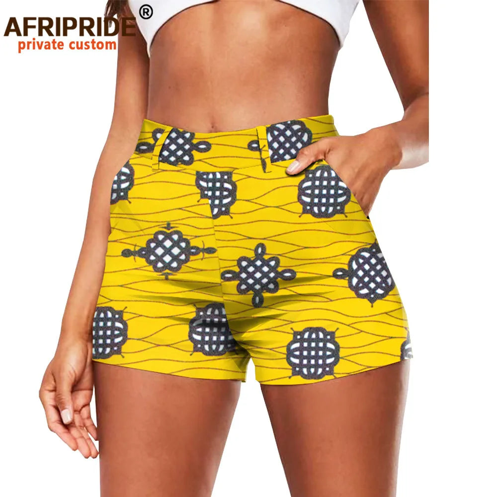 Calções Africanos Ankara – Estilo & Conforto de Verão
