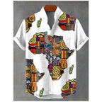 Camisa Tribal Maji – Estilo Africano com Leveza Tropical