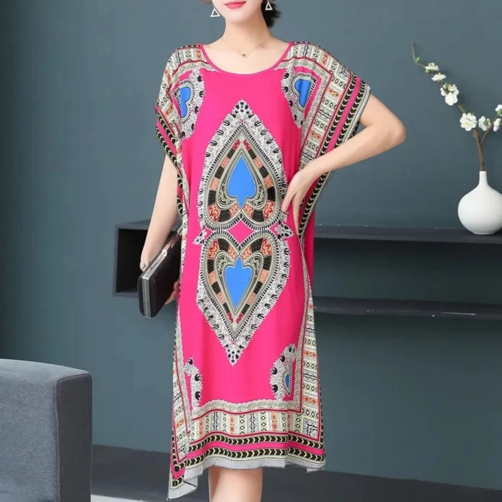 Vestido Boho Estampas africana