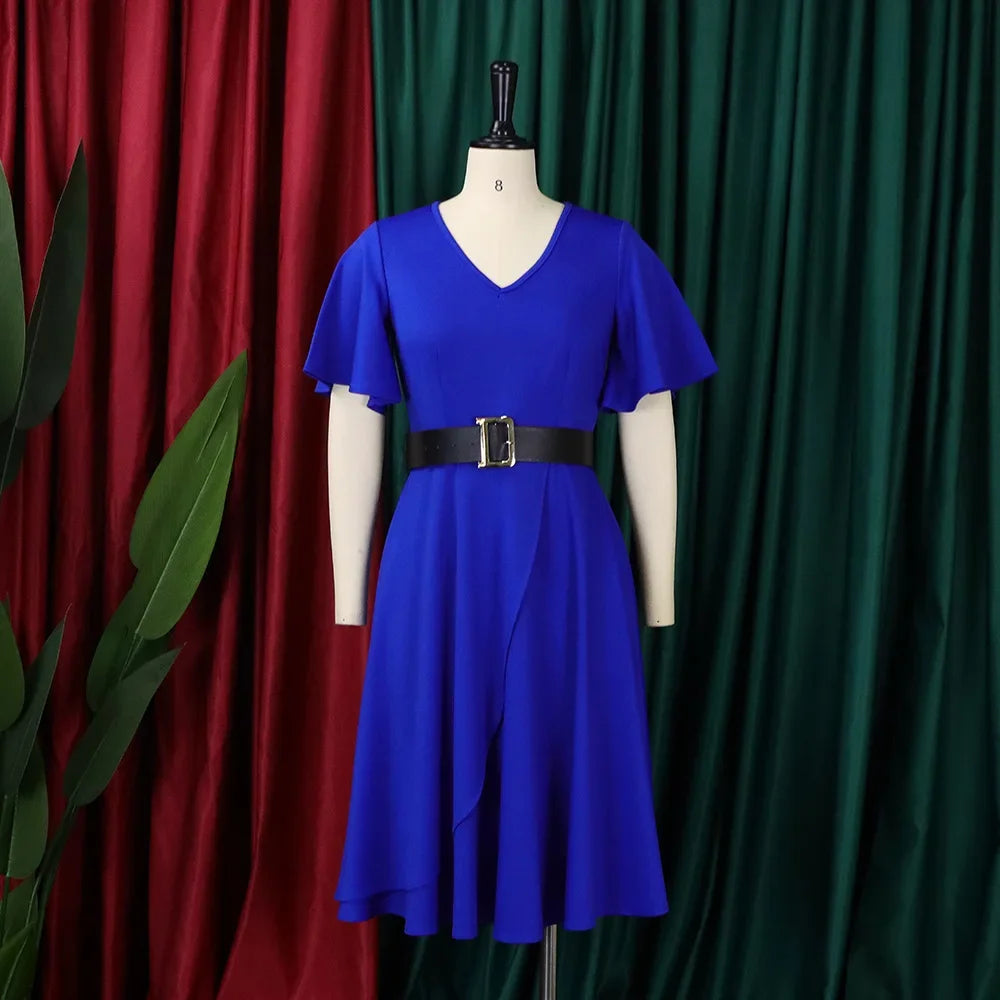 Vestido Africano A-Line – Elegância & Tradição em Cada Detalhe