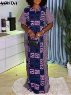 Vestido Afro Chic Plus – Conforto e Estilo