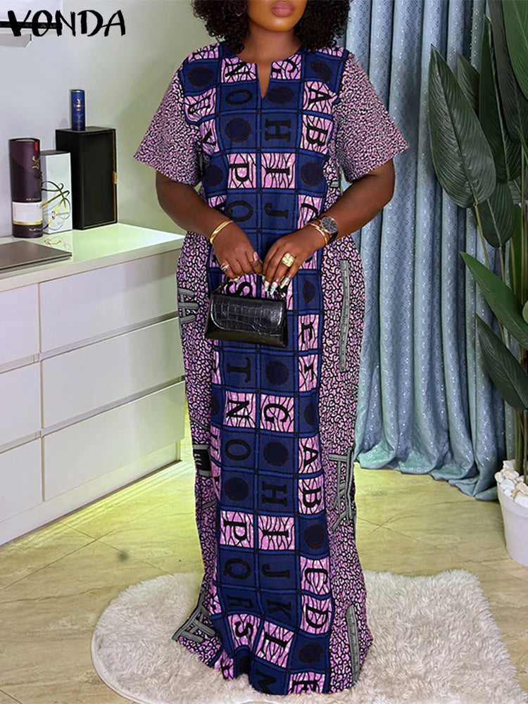 Vestido Afro Chic Plus – Conforto e Estilo